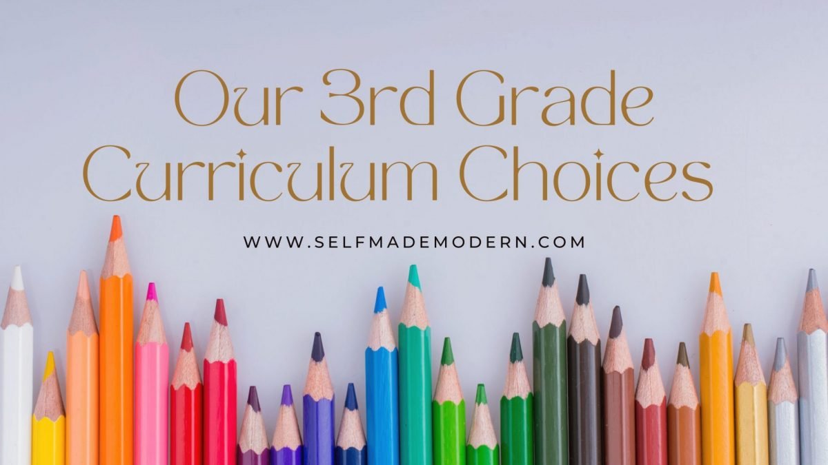 Curriculum Choices: What We Are Using for 3rd Grade
