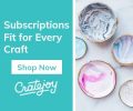 Crate joy subscriptions for every craft advertisement.